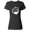 thumbnail image 1 of Inktastic Florida Cities with Dolphin Women's T-Shirt, 1 of 5