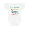 thumbnail image 1 of Inktastic Florida Grandma Grandpa Loves Me Boys or Girls Baby Bodysuit, 1 of 5