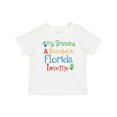 thumbnail image 1 of Inktastic Florida Grandma Grandpa Loves Me Boys or Girls Baby T-Shirt, 1 of 5