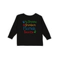 thumbnail image 1 of Inktastic Florida Grandma Grandpa Loves Me Boys or Girls Long Sleeve Toddler T-Shirt, 1 of 5