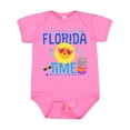 thumbnail image 1 of Inktastic Florida Time Summer Vacation Boys or Girls Baby Bodysuit, 1 of 5