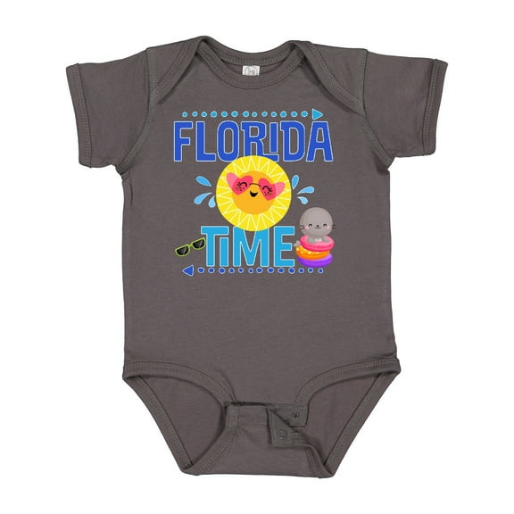 Inktastic Florida Time Summer Vacation Boys or Girls Baby Bodysuit