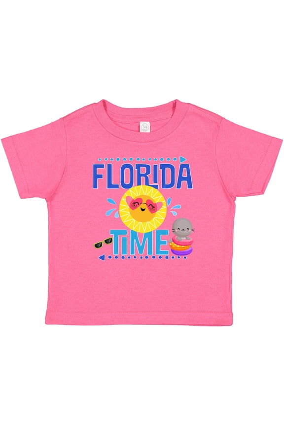 Florida Time Summer Vacation Boys or Girls Baby T-Shirt