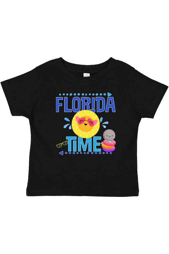 Florida Time Summer Vacation Boys or Girls Baby T-Shirt