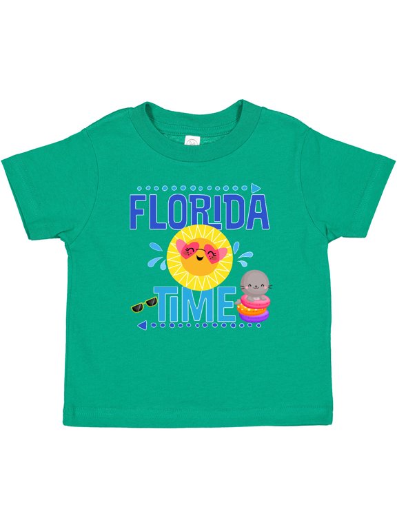 Florida Time Summer Vacation Boys or Girls Baby T-Shirt