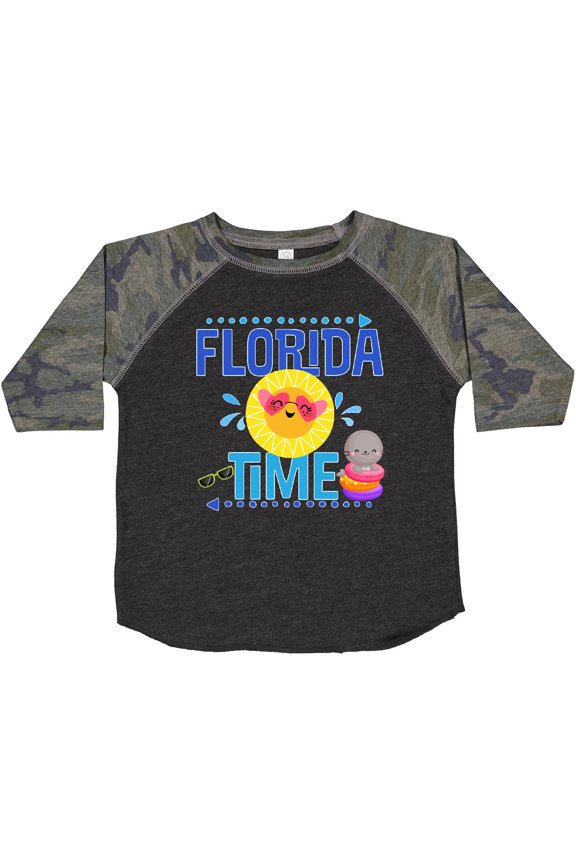 Florida Time Summer Vacation Boys or Girls Toddler T-Shirt