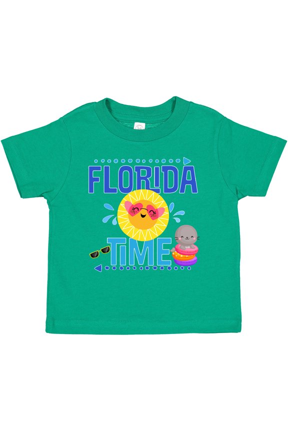Florida Time Summer Vacation Boys or Girls Toddler T-Shirt