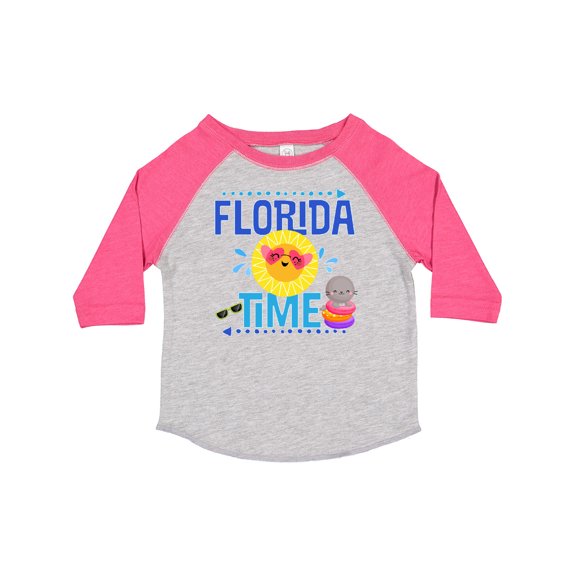 Inktastic Florida Time Summer Vacation Boys or Girls Toddler T-Shirt