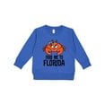 thumbnail image 1 of Inktastic Florida Vacation Cute Beach Crab Toddler Sweatshirt, 1 of 4