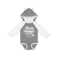 thumbnail image 1 of Inktastic Florida is My Happy Place with Palm Trees Boys or Girls Long Sleeve Baby Bodysuit, 1 of 5