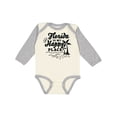 thumbnail image 1 of Inktastic Florida is My Happy Place with Palm Trees Boys or Girls Long Sleeve Baby Bodysuit, 1 of 5