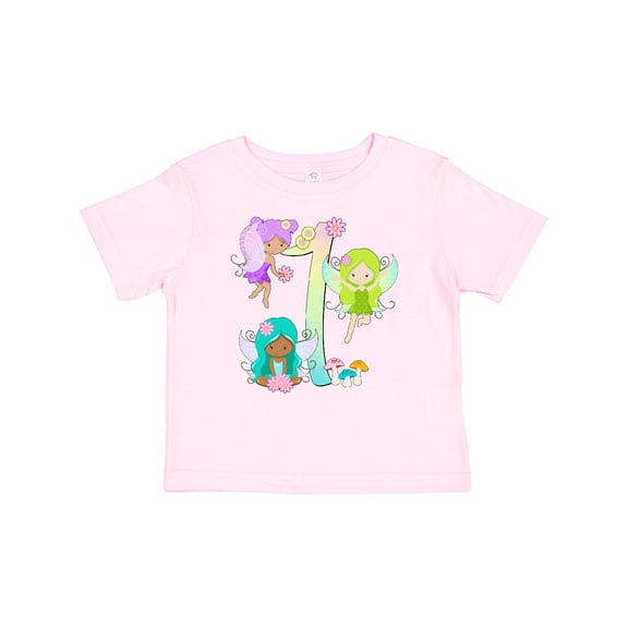 Inktastic Flower Fairies First Birthday Boys or Girls Baby T-Shirt