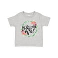 thumbnail image 1 of Inktastic Flower Girl with Flower Circle Girls Toddler T-Shirt, 1 of 5