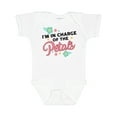 thumbnail image 1 of Inktastic Flower Girl I'm in Charge of The Petals Girls Baby Bodysuit, 1 of 5