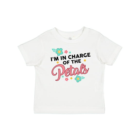 Inktastic Flower Girl I'm in Charge of The Petals Girls Baby T-Shirt