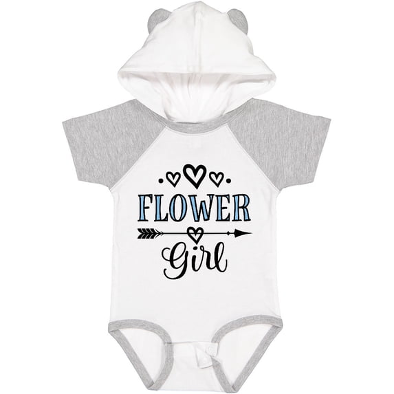 Inktastic Flower Girl Wedding Bridal Party Girls Baby Bodysuit