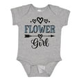 thumbnail image 1 of Inktastic Flower Girl Wedding Bridal Party Girls Baby Bodysuit, 1 of 5