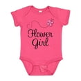 thumbnail image 1 of Inktastic Flower Girl Wedding Butterfly Girls Baby Bodysuit, 1 of 5