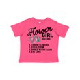 thumbnail image 1 of Inktastic Flower Girl Wedding Duties Girls Toddler T-Shirt, 1 of 5