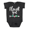thumbnail image 1 of Inktastic Flower Girl with Arrow and Flowers Girls Baby Bodysuit, 1 of 5