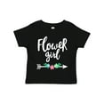 thumbnail image 1 of Inktastic Flower Girl with Arrow and Flowers Girls Toddler T-Shirt, 1 of 5