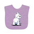 thumbnail image 1 of Inktastic Fluffy Butt Westie Boys or Girls Baby Bib, 1 of 4