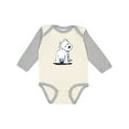thumbnail image 1 of Inktastic Fluffybutt Westie Boys or Girls Long Sleeve Baby Bodysuit, 1 of 5