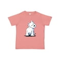 thumbnail image 1 of Inktastic Fluffy Butt Westie Boys or Girls Toddler T-Shirt, 1 of 5