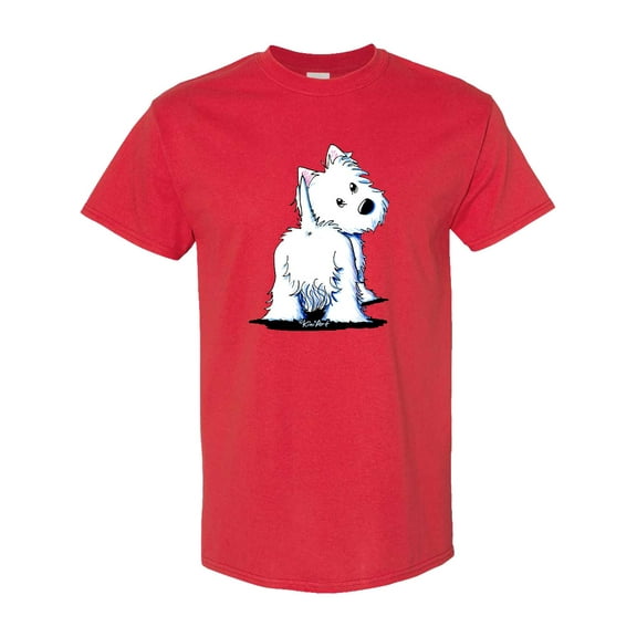 Inktastic Fluffybutt Westie T-Shirt