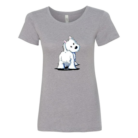 Inktastic Fluffybutt Westie Women's T-Shirt