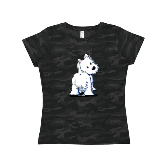 Inktastic Fluffybutt Westie Women's T-Shirt