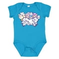 thumbnail image 1 of Inktastic Fluffy Sheep Family Boys or Girls Baby Bodysuit, 1 of 5