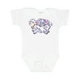 thumbnail image 1 of Inktastic Fluffy Sheep Family Boys or Girls Baby Bodysuit, 1 of 5