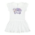 thumbnail image 1 of Inktastic Fluffy Sheep Family Girls Baby Dress, 1 of 5