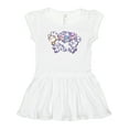 thumbnail image 1 of Inktastic Fluffy Sheep Family Girls Toddler Dress, 1 of 5