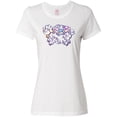 thumbnail image 1 of Inktastic Fluffy Sheep Family Women's T-Shirt, 1 of 5