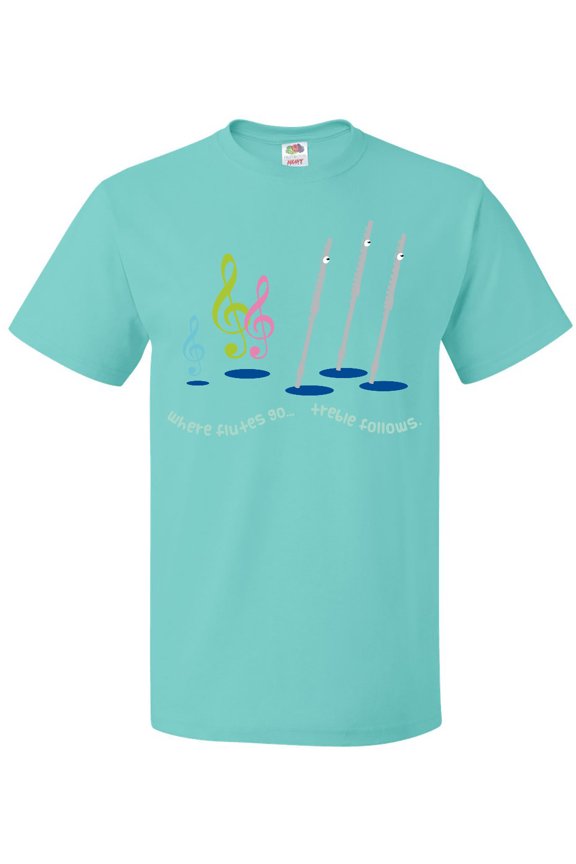 Flute Player (treble) T-Shirt