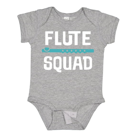 Inktastic Flute Squad Marching Band Boys or Girls Baby Bodysuit
