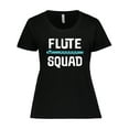 thumbnail image 1 of Inktastic Flute Squad Marching Band Women's Plus Size T-Shirt, 1 of 5