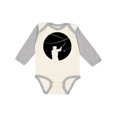 thumbnail image 1 of Inktastic Fly Fishing Silhouette Boys or Girls Long Sleeve Baby Bodysuit, 1 of 5