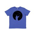 thumbnail image 1 of Inktastic Fly Fishing Silhouette Youth T-Shirt, 1 of 5