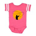 thumbnail image 1 of Inktastic Fly Fishing Sun Silhouette Boys or Girls Baby Bodysuit, 1 of 5