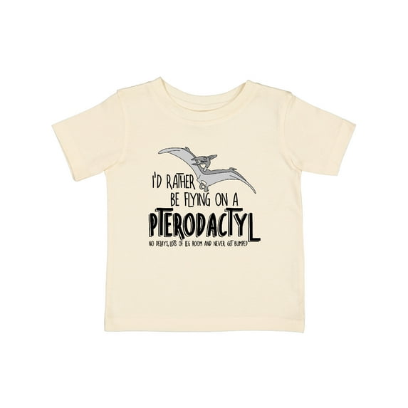 Inktastic Flying Pterodactyl Boys or Girls Baby T-Shirt