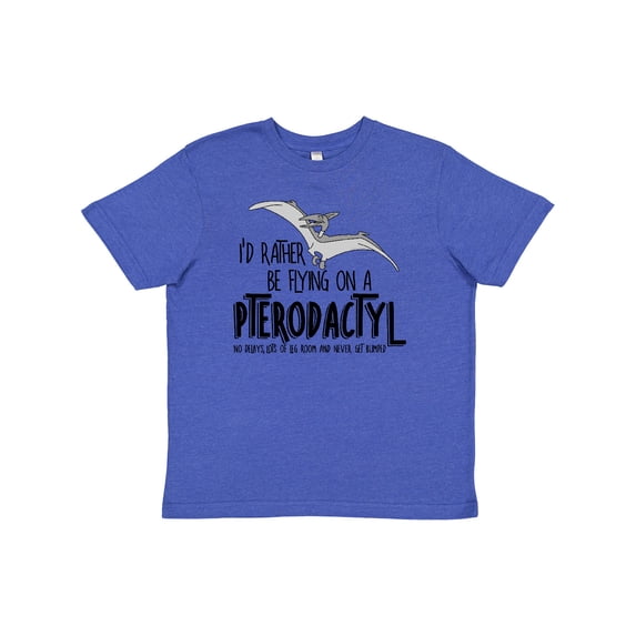 Inktastic Flying Pterodactyl Youth T-Shirt