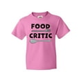 thumbnail image 1 of Inktastic Food Critic with Fork and Spoon Youth T-Shirt, 1 of 5