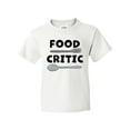 thumbnail image 1 of Inktastic Food Critic with Fork and Spoon Youth T-Shirt, 1 of 5