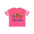 thumbnail image 1 of Inktastic Football Daddy is the Coach Childs Boys Toddler T-Shirt, 1 of 5