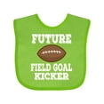 thumbnail image 1 of Inktastic Football Future Field Goal Kicker Boys Baby Bib, 1 of 4