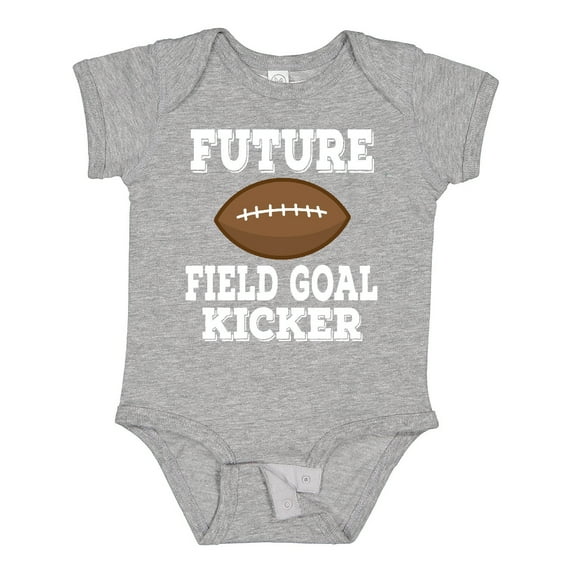 Inktastic Football Future Field Goal Kicker Boys Baby Bodysuit