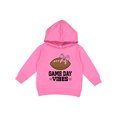 thumbnail image 1 of Inktastic Football Game Day Vibes Toddler Hoodie, 1 of 4